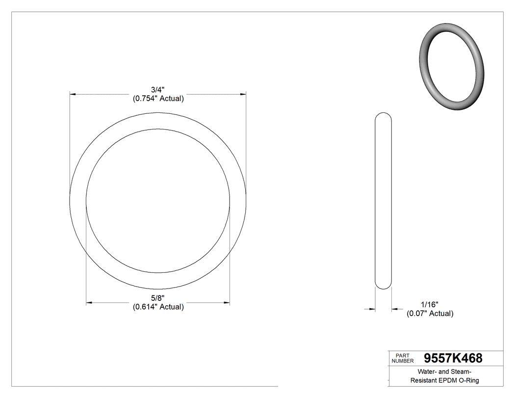 Technical drawing - 9557K468
